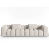 Image de CXL by Christian Lacroix - Canapé Modulaire Lorella 5 Places beige - 290x85x70 cm OS