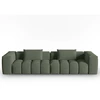 Image de CXL by Christian Lacroix - Canapé Modulaire Lorella 5 Places vert olive foncé - 290x85x70 cm OS