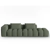 Image de CXL by Christian Lacroix - Canapé Modulable droit Lorella 4 Places vert olive foncé - 265x85x70 cm OS