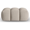 Image de CXL by Christian Lacroix - Pouf Lorella le sable - 85x60x40 cm OS