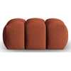 Image de CXL by Christian Lacroix - Pouf Lorella corail - 85x60x40 cm OS