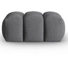 Image de CXL by Christian Lacroix - Pouf Lorella gris - 85x60x40 cm OS