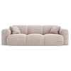 Image de Maison Héritage - Canapé Theo 3 Places beige - 235x95x72 cm OS