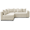 Image de Canapé d'angle beige convertible BOBOCHIC BAPTISTE