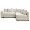 Image de Canapé d'angle beige convertible BOBOCHIC BAPTISTE