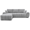 Image de Canapé d'angle gris convertible BOBOCHIC ALBA