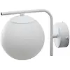 Image de Domiluce Applique murale Aurora, blanche, verre, hauteur 17 cm, boule, E14