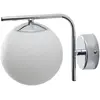 Image de Domiluce Applique murale Aurora, couleur chrome, verre, 17 cm, boule, E14