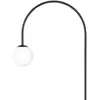 Image de Domiluce Lampe sur pied Nova, verre/métal, noir/blanc, hauteur 155 cm