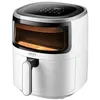 Image de CAMRY CR 6313 Friteuse à air chaud 5 l, 12 programmes, technologie de convection, 2000 W, cuisson saine avec un minimum de graisse, plage de température 80-200 °C, fenêtre de visualisation, panneau