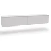 Image de KOBI | RTV Cabinet Nicole | Suspendu | Debout | sans poignée | Commode Moderne (Blanc, 30x160x32)