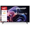 Image de SHARP 40HF2265E 40" Full HD Google TV, HDR10, 60 Hz, Bluetooth, Wi-Fi, 3 x HDMI, 2 x USB, 892 x 555 x 213 mm