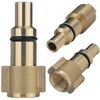 Image de Rosfix Adaptateur 1/4" filetage femelle - Pièce de rechange pour nettoyeur haute pression Lavor (neuf), Parkside | Laiton | 160 bar, 60 °C | Montage rapide | Accessoires pour appareils de nettoyage