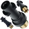 Image de Rosfix Adaptateur M22 vers Baïonnette   Raccord Haute Pression 160 Bar, 60°C | Laiton Résistant | compatible avec nettoyeur haute pression Kärcher K2 K7 HD/HDS