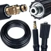 Image de Rosfix Tuyau Haute Pression 10m M22 Click Connect   Nylon Renforcé, 200 Bar, 60°C | Résistant à l’Abrasion | compatible avec nettoyeur haute pression Kärcher K2 K7