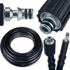 Image de Rosfix Tuyau Haute Pression 10m Click-M22   Nylon Renforcé, 200 Bar, 60°C | Connecteur Rapide + Filetage M22 | compatible avec nettoyeur haute pression Parkside PHD 100 135