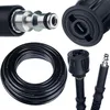 Image de Rosfix Tuyau Haute Pression 10m Click Lavor   200 Bar, 60°C | Nylon Renforcé, PVC Antiusure | Click Connect | compatible avec nettoyeur haute pression Lavor modèles Army à Wave UP 125