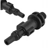 Image de Adaptateur G1/4" M - Raccord haute pression en plastique - 160 bar, 60 °C, filetage extérieur 1/4" - Pièce de rechange pour nettoyeur haute pression Lavor et Parkside PHD