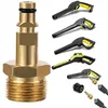 Image de Rosfix Adaptateur M22 vers Quick Connect   Filetage M22x1,5, Tige 14 mm | Connexion Rapide Click | compatible avec nettoyeur haute pression Kärcher K2 K7