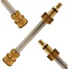 Image de Rosfix Lance de Nettoyage 1/4" QC 16 cm   Laiton et Acier, 275 Bar, 60°C | Compacte et Robuste | compatible avec nettoyeur haute pression Lavor, Parkside, Huter, Sterwins