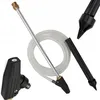 Image de Rosfix Set Sablage Hydraulique M22 x1,5   Buse Céramique, Tuyau 3m, Lance 460mm | 180 Bar | Pour Nettoyeur Haute Pression Kranzle | Accessoire de Nettoyage Puissant