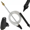 Image de Rosfix Set Kit de Sablage Hydraulique   Buse Céramique, Tuyau 3m, Lance 460mm | Laiton Résistant | compatible avec nettoyeur haute pression Bosch/Makita/AR/Michelin