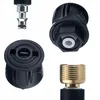 Image de Rosfix Adaptateur M22x1,5 vers Raccord Click Lavor   Tringle 14 mm, 160 Bar, 60°C | Pour Nettoyeur, Lance, Pistolet | compatible avec nettoyeur haute pression Lavor