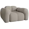 Image de Miuform - Fauteuil 1 Place Cloud Gris clair- 117x109x76 cm OS