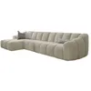Image de MIUFORM Shell M Canapé avec accoudoir | 325x165x75cm | Canapé moderne en tissu facile à nettoyer | Canapé modulaire | Forme L à gauche | Couleur: Beige