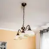 Image de Jupiter Suspension linéaire Casale, à 3 lampes, longueur 74 cm