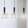 Image de Jupiter Suspension Viva, fumée/noir/laiton, à 3 lampes