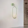 Image de Jupiter Applique murale Samba, à 1 lampe, vert/blanc
