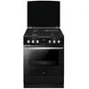 Image de Cuisinière Mixte 77l 4 Feux Noir - ACM7037RN