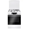 Image de Cuisinière Mixte 77l 4 Feux Blanc - ACM7037RB