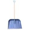 Image de Aqbau® Pelle à neige Pelle à neige avec ferrures métalliques 49 x 39 cm 100 cm