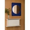 Image de Noo.ma - Miroir Aku tarte aux myrtilles - 90x70x1.2 cm OS