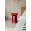 Image de Noo.ma - Table d'appoint Sato rouge tomate - 42,5x35x35 cm OS