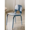 Image de Noo.ma - Chaise Atto bleu givré - 78.3x41x52 cm OS