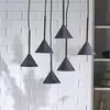 Image de TK Lighting Suspension Cono Mini, à 6 lampes, noir GU10