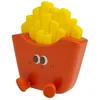 Image de Veilleuse Frites - Lampe LED Rechargeable avec 3 Modes de Luminosité - Design Fantaisiste en Silicone et ABS pour Chambre d’Enfant ou Décoration Amusante