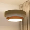 Image de Maco Design Suspension Triniti, beige/crème, Ø 60 cm, textile