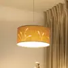 Image de Maco Design Suspension Boho Auris, beige, Ø 40 cm, textile