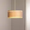 Image de Maco Design Suspension Duo Den Light, beige, Ø 50 cm, lin, PVC