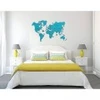 Image de Wooden.City Puzzle en Bois - Carte du Monde XXL (Cyan)