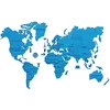Image de WOODEN.CITY Mapa  wiata rozmiar XL kolor Cyan [Puzzle]