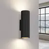 Image de SOLLUX LIGHTING Applique murale carbone, noir, hauteur 20 cm, aluminium, à 2 lampes.