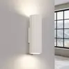 Image de SOLLUX LIGHTING Applique murale carbone, beige, hauteur 20 cm, aluminium, à 2 lampes