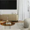 Image de SOLLUX LIGHTING lampe à poser ORBI, beige, verre/métal, hauteur 19 cm, G9