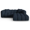 Image de Maison Héritage - Canapé d'angle Droit Modulaire Arden 3 Places bleu roi - 238x190x70 cm OS