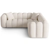 Image de Maison Héritage - Canapé d'angle symétrique modulable Arden 5 Places beige - 238x238x70 cm OS